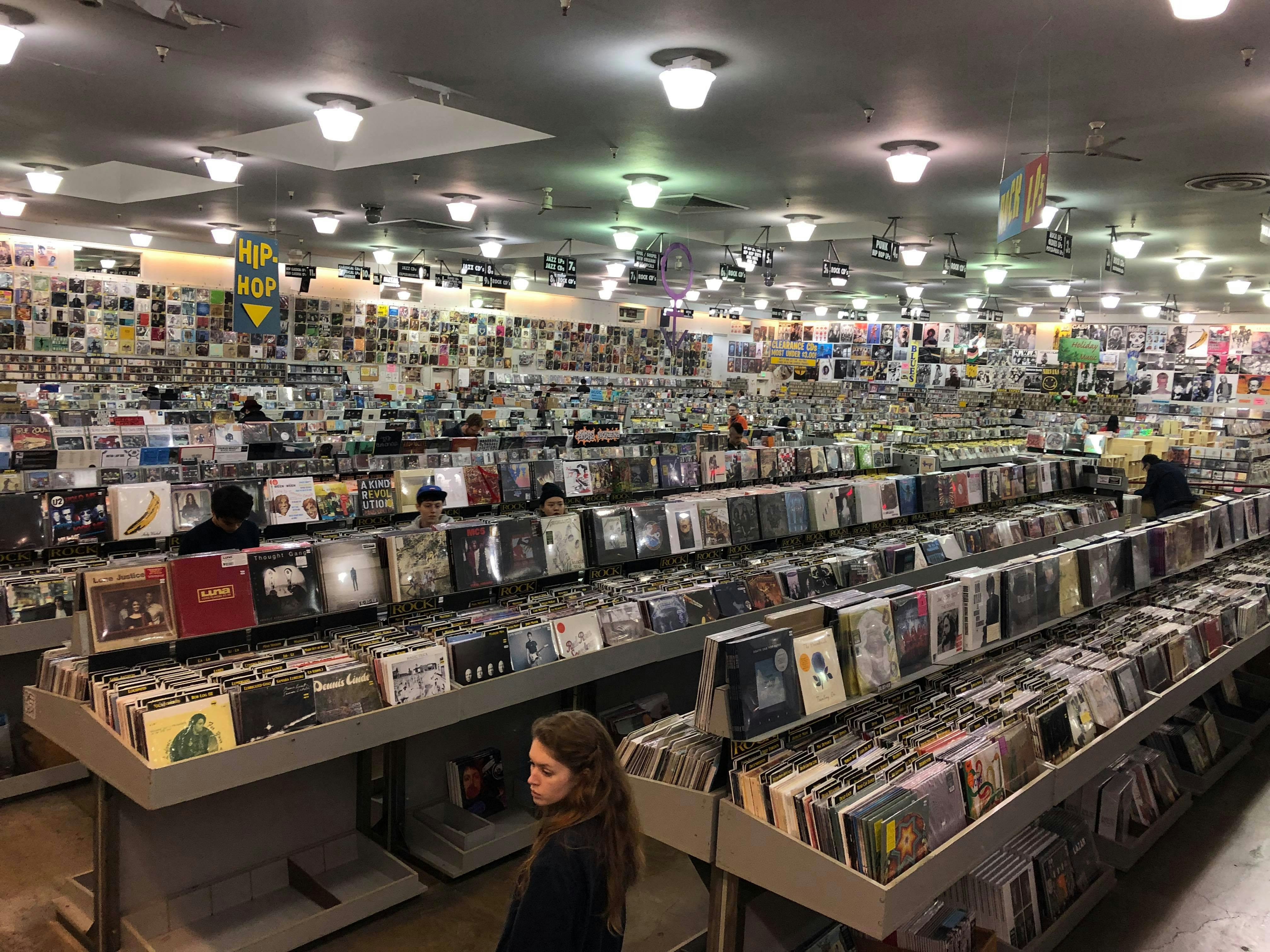 The inside of the San Francisco store today.